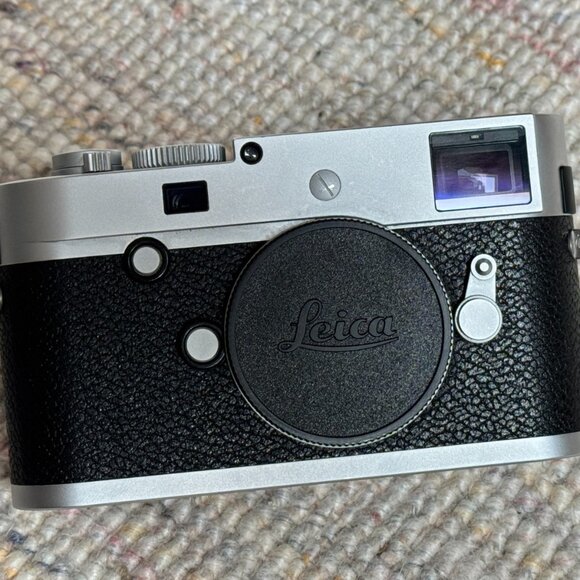 EX Silver Leica M-P (Typ 240) Rangefinder Camera (Silver) W EXTRAS (inc EVF-2) - Picture 1 of 12